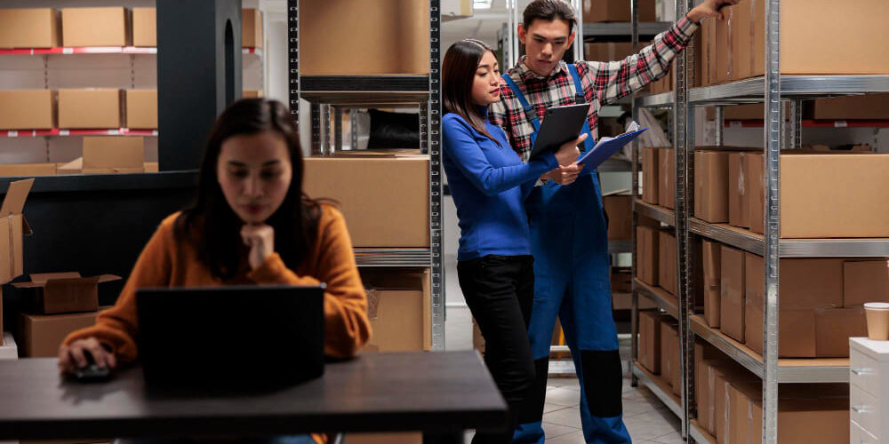 samenwerken bol.com Afbeelding van het logistiek proces bij Bol.com