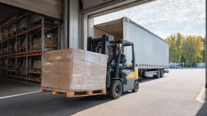 Vrachtwagen keuring voor inladen